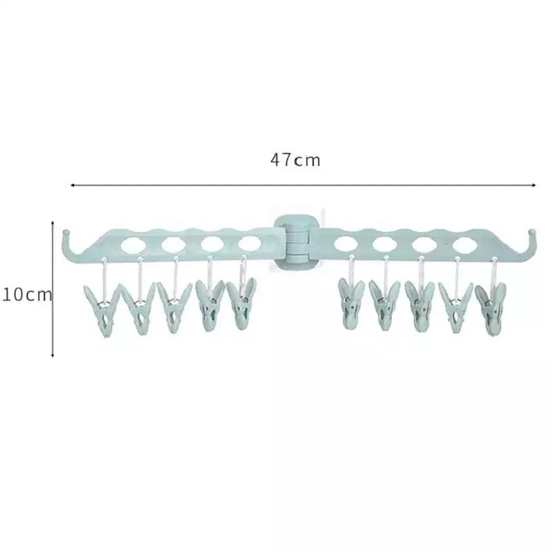 8 Hole Hanger Organizer, Multifunctional Folding Magic Hanger, Drying Rack Clothes Storage 8 Hole Hanger Organizer, Multifunctional Folding Magic Hanger, Drying Rack Clothes Storage